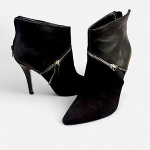 Rock & Republic Heeled Leather Ankle Boots